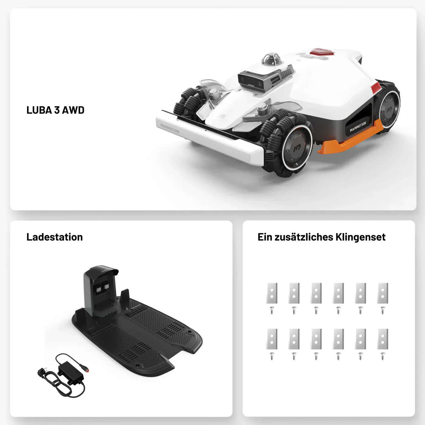 Mammotion LUBA 3 AWD 10000 Mähroboter – 10.000 m², Allrad, LiDAR, ohne Begrenzungskabel - Image 6