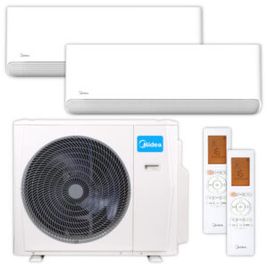 Midea BreezelessE Multisplit Klimaanlage 2 Räume – 3,5 + 3,5 kW