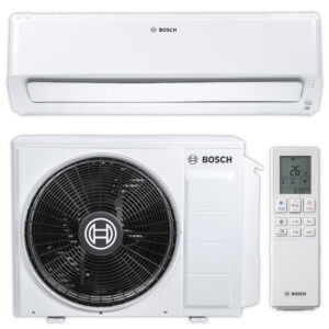 Bosch Climate Class 8000i Split-Klimaanlage 3,5 kW weiß – modernes Design, WiFi-Steuerung