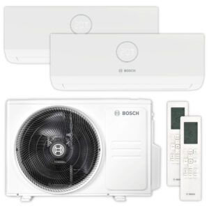 Bosch Climate 5000 M Multisplit Klimaanlage 2 Räume – 2,6 + 3,5 kW
