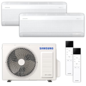 Samsung WindFree Comfort Multisplit Klimaanlage 2 Räume – 3,5 + 3,5 kW