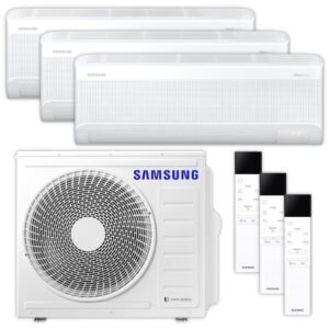 Samsung WindFree Comfort Multisplit Klimaanlage 3 Räume – 2,5 + 2,5 + 3,5 kW