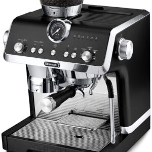 De'Longhi La Specialista Opera EC9555.BK Siebträgermaschine – Smart Tamping, 15 Mahlgrade, 19 Bar