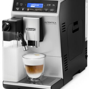 De'Longhi Autentica ETAM29.660.SB Kaffeevollautomat – 19,5 cm breit, LatteCrema System, Doppio+