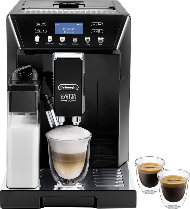 De'Longhi ECAM46.860.B Eletta Evo Kaffeevollautomat 6 Getränke Direktwahltasten