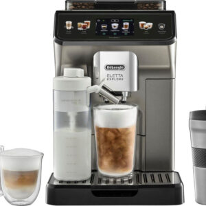 De'Longhi ECAM450.86.T Eletta Explore Cold Brew Kaffeevollautomat App 100 Rezepte