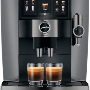 JURA J10 Twin Diamond Onyx Kaffeevollautomat – Cold Brew, 46 Rezepte, App-Steuerung