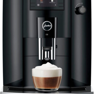 JURA E6 Kaffeevollautomat – Professional Aroma Grinder, 11 Spezialitäten, automatische Reinigung