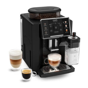 Krups EA9128D Kaffeevollautomat – Milk Maestro Technologie, 6 Kaffee-Milch-Spezialitäten