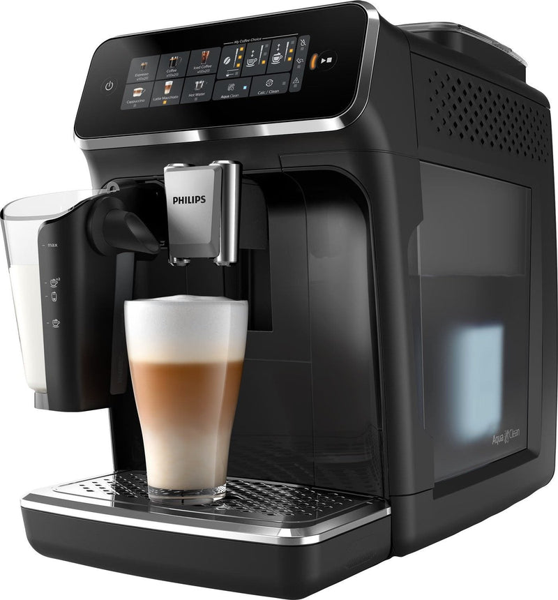Philips EP3341/50 Kaffeevollautomat mit AquaClean & LatteGo – 6 Kaffeespezialitäten