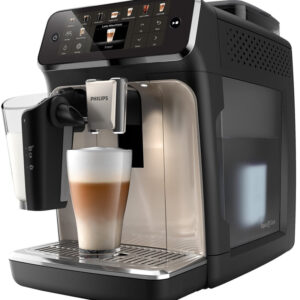Philips Series 5500 EP5547/90 Kaffeevollautomat – 15 Bar, 12 Mahlgradeinstellungen, LatteGo cyclonische Aufschäumtechnologie, spülmaschinengeeignet