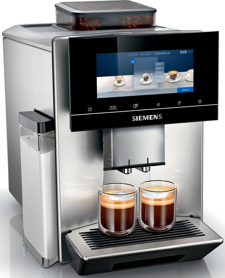 Siemens EQ900 TQ905D03 Kaffeevollautomat – 10 Profile, Barista-Modus, superSilent