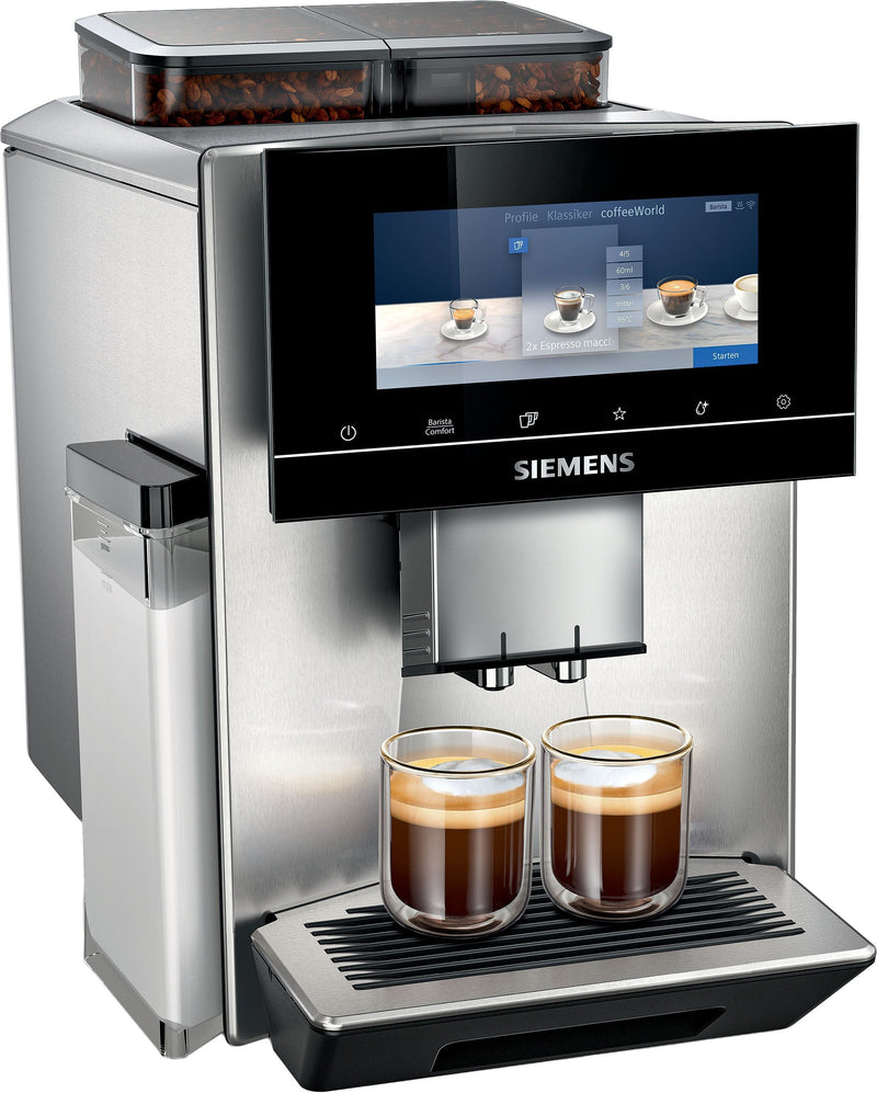 Siemens EQ900 TQ907D03 Kaffeevollautomat – 2 Bohnenbehälter, baristaMode, 10 Profile