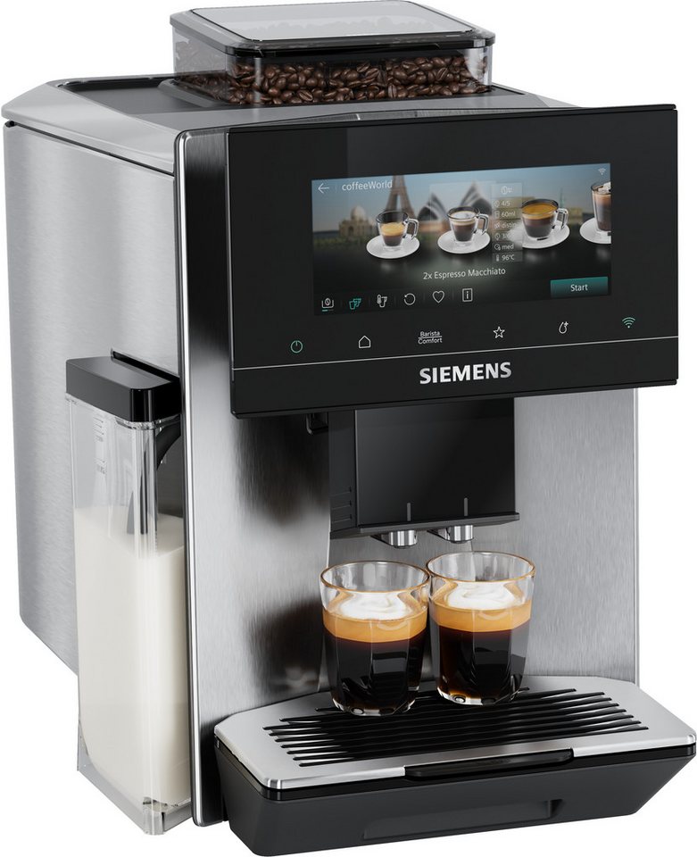 Siemens EQ900 TQ923E03 Kaffeevollautomat – 41 Getränke, App-Steuerung, DoubleCup