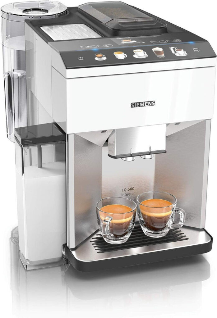 Siemens EQ.500 SDA Kaffeevollautomat mit aktiver Tassenvorwärmung und autoMilk Clean