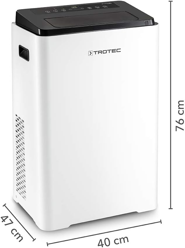 TROTEC PAC 3900 X Aire Acondicionado Portátil 3 en 1, 3,9 kW 13.300 BTU, Clase A, hasta 52 m² - Imagen 3