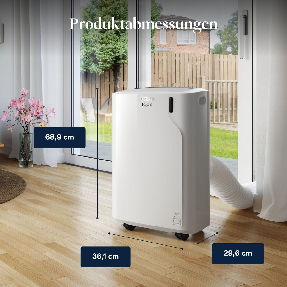 De'Longhi Pinguino PAC EM82 ECO 3-In-1 Klimagerät Bis 27 m² - Imagen 7