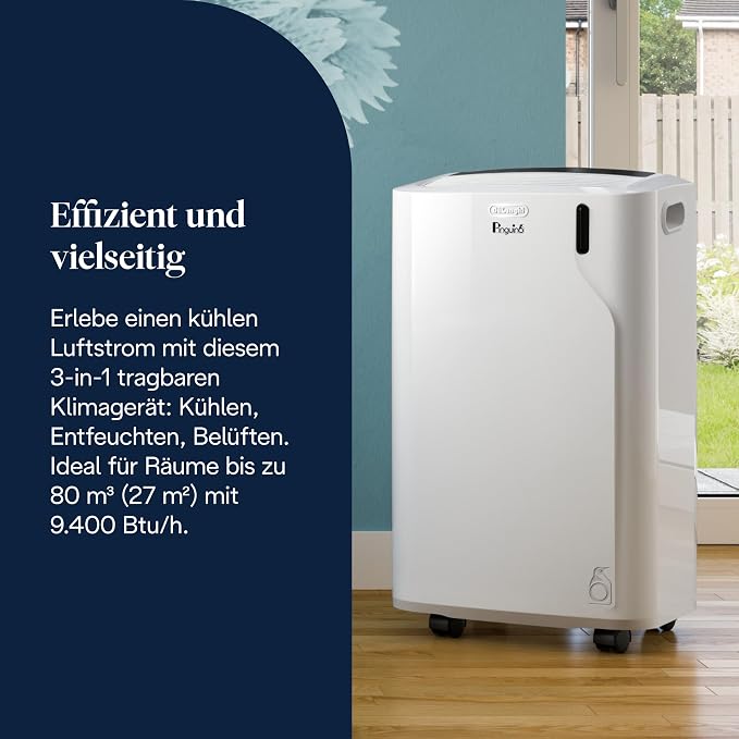 De'Longhi Pinguino PAC EM82 ECO 3-In-1 Klimagerät Bis 27 m² - Imagen 4