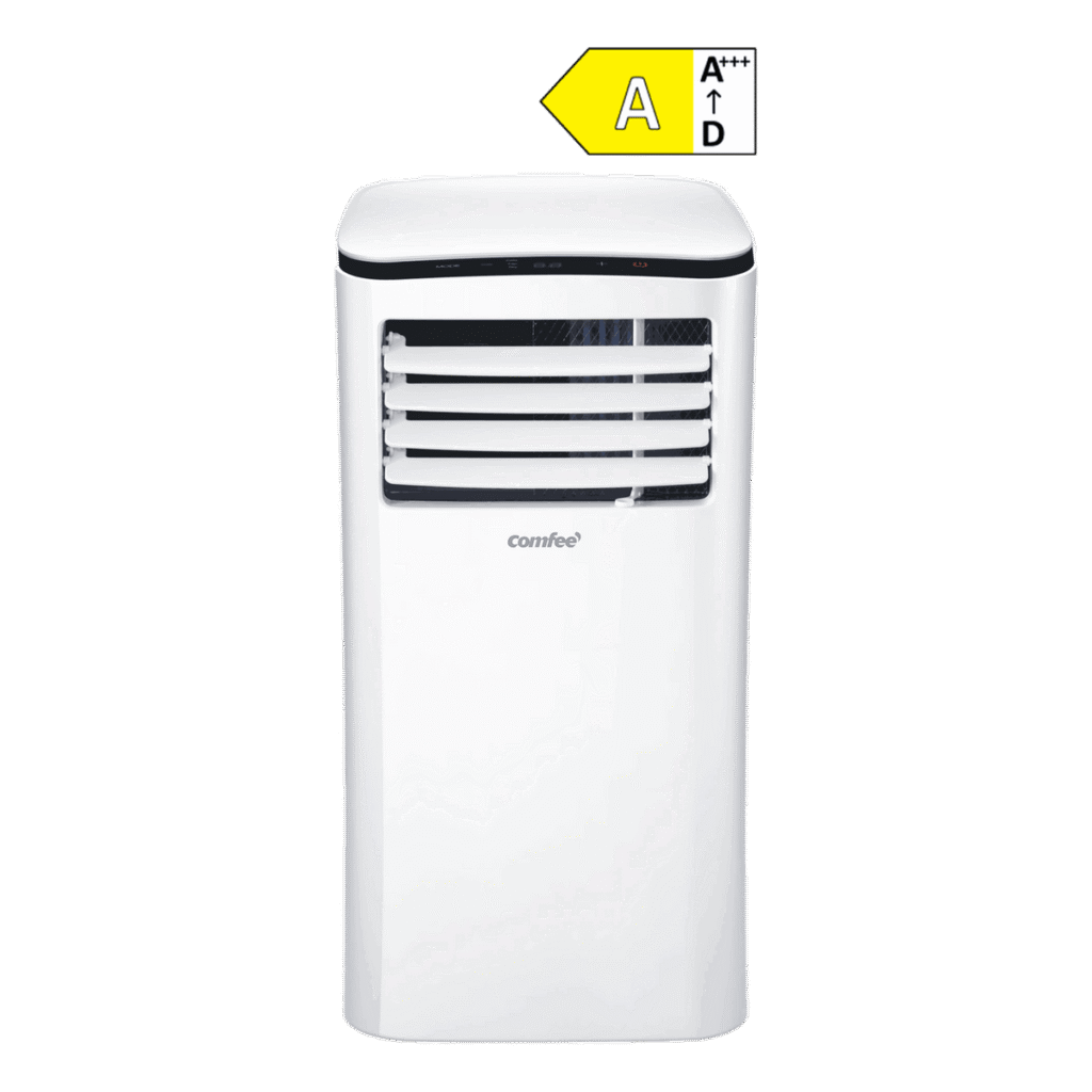 Comfee MPPH07CRN7 Mobiles Klimagerät 7000 BTU Pro Stunde Für Räume Bis Quadratmeter Mit R290 Feuchtigkeitskontrolle