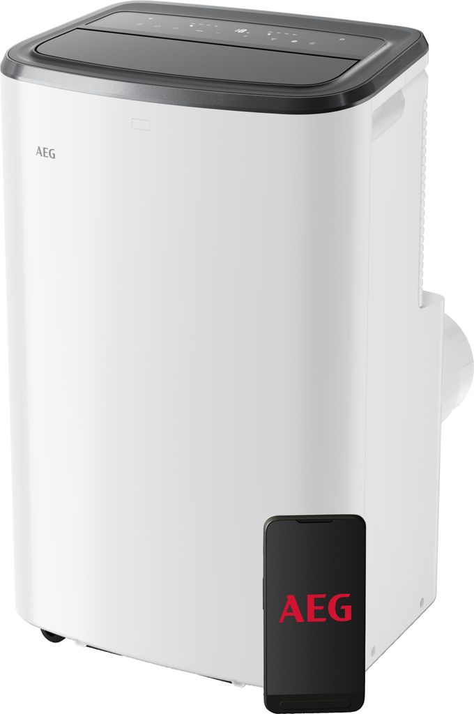 AEG Comfort 6000 AXP40U340CW Climatiseur Mobile 14000 BTU R290 WiFi 51-65m²