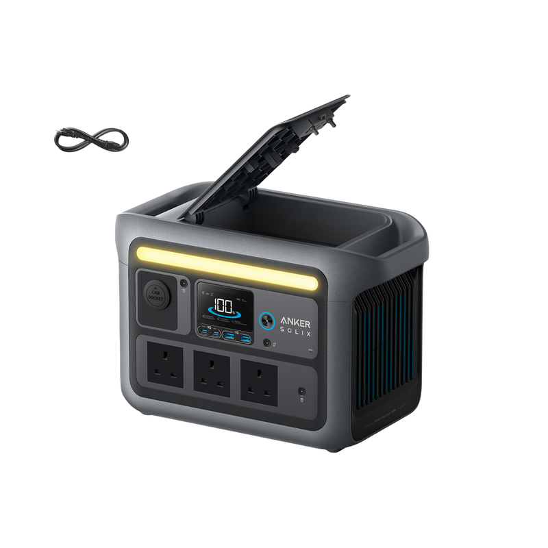 Anker SOLIX C800 Portable Power Station - 768Wh | 1200W (refurbished)(50% new)