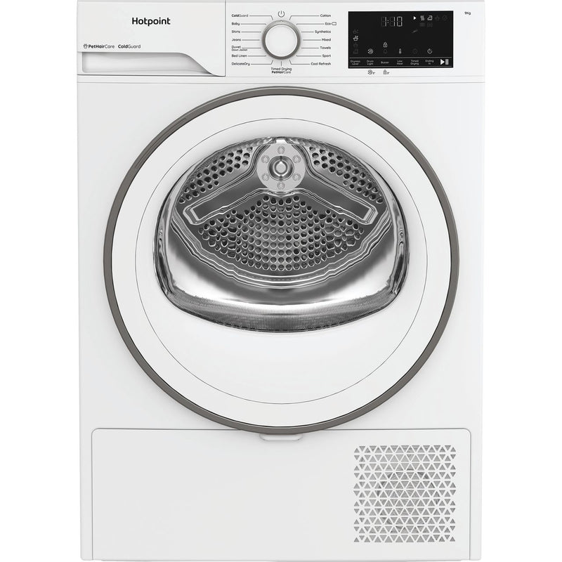 Hotpoint ColdGuard C HD 93M WW UK Heat Pump Tumble Dryer 59.8cm x 60.7cm x 84.6cm