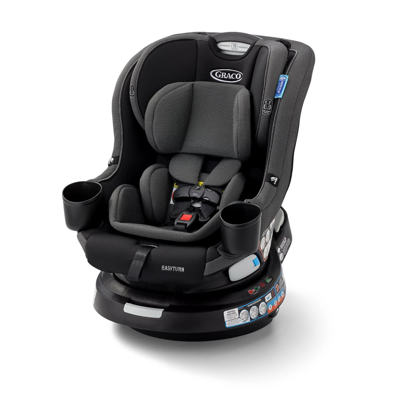 Graco EasyTurn360 2 In 1 Convertible Car Seat 360 Degree Rotation For Easy In And Out
