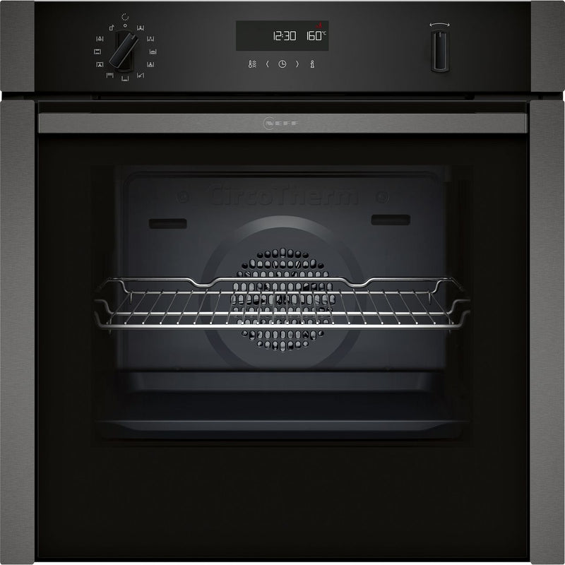 NEFF N50 Slide & Hide B6ACH7AG7B Electric Single Oven 59.4cm x 54.8cm x 59.5cm