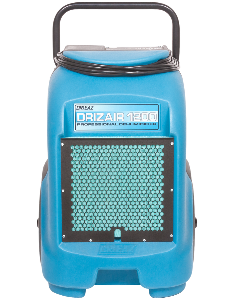 Dri-Eaz DrizAir 1200 Industrial Dehumidifier – 55L/Day High-Performance Drying - 110V & 230V Options