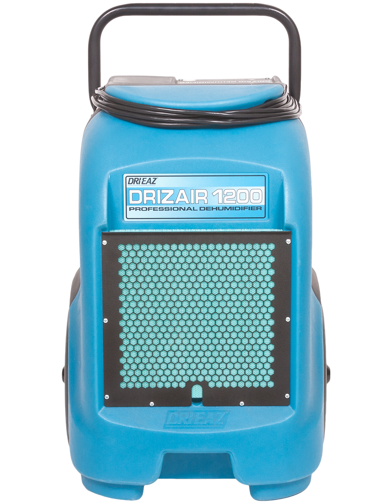 Dri-Eaz DrizAir 1200 Industrial Dehumidifier – 55L/Day High-Performance Drying - 110V & 230V Options